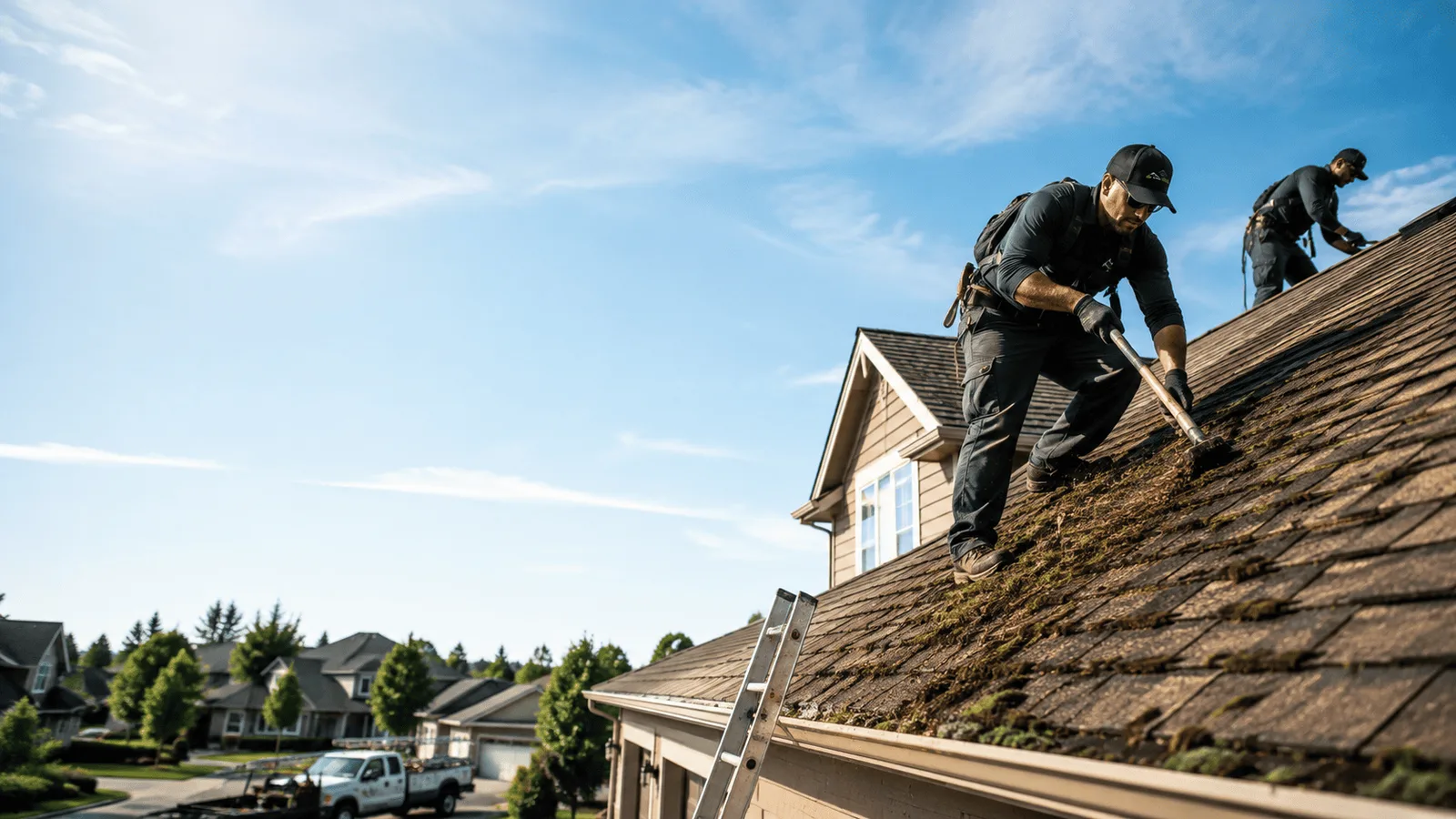 Roof Moss Removal in Amherst, NY near me